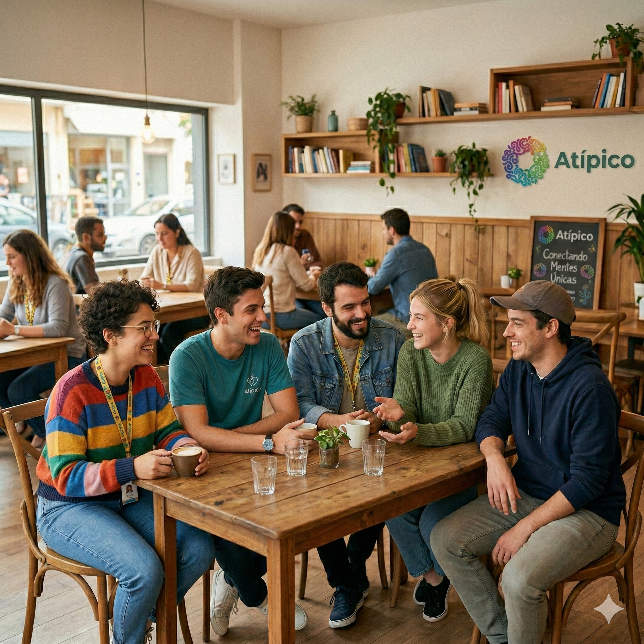 Comunidade Atípico se conectando